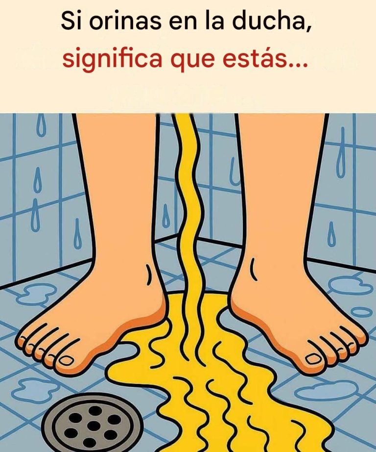 Orinar en la ducha: lo que debes saber sobre este hábito.