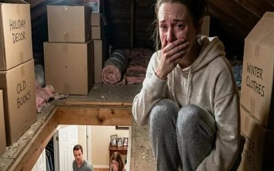 Mi hermana me llamó a medianoche y me susurró: «Apaga todas las luces. Sube al ático. No le digas nada a tu marido». Pensé que se estaba volviendo loca, hasta que miré a través de las tablas del suelo… Mi hermana me llamó a las 12:08 a. m. Casi no contesté. Mi marido, Caleb Morrison, dormía a mi lado en nuestra casa a las afueras de Arlington, Virginia. La lluvia golpeaba las ventanas del dormitorio y el monitor de bebé de mi mesita de noche emitía una luz verde desde la habitación vacía de nuestro hijo. Noah estaba de visita con los padres de Caleb ese fin de semana, y esa era la única razón por la que había podido dormir. Cuando vi el nombre de mi hermana, me incorporé. Mara. Mara trabajaba para el FBI. Nunca llamaba tarde a menos que alguien hubiera muerto o estuviera a punto de morir. Contesté en un susurro: «¿Mara?». Su voz era tensa. «Escucha con atención. Apaga todo. El teléfono, las luces, todo. Sube al ático, cierra la puerta con llave y no le digas nada a Caleb». Se me heló la piel. —¿Qué? —Ahora, Elise. Miré a mi marido. Estaba tumbado de espaldas a mí, respirando con calma. —Me estás asustando —susurré. La voz de Mara se quebró en un grito—. ¡Hazlo ya! Me moví antes de entender por qué. Me levanté de la cama, cogí el cargador del móvil sin pensarlo y me escabullí al pasillo. Detrás de mí, Caleb se removió. —¿Elise? —murmuró. Me quedé paralizada. —Voy a buscar agua —dije. No respondió. Apagué la luz del pasillo, luego la de la cocina, y después la lámpara del salón que Caleb siempre dejaba encendida. Me temblaban tanto las manos que casi se me cae el móvil. Mara seguía al otro lado de la línea, en silencio salvo por su respiración. En las escaleras del ático, susurró: —No cuelgues. Subí despacio, cada escalón de madera crujiendo bajo mis pies descalzos. El ático olía a polvo, a aislamiento y a cajas viejas de Navidad. Cerré la puerta tras de mí y coloqué el pestillo en su sitio. —Cierrala con llave —dijo Mara. —Ya lo hice. —Aléjate de la ventana. Entonces se cortó la llamada. Durante un minuto terrible, no pasó nada. Entonces oí la voz de Caleb abajo. Ya no tenía sueño. Estaba tranquilo. —Las luces están apagadas —dijo. Otro hombre respondió desde dentro de mi casa. —Entonces ella lo sabe. Me llevé la mano a la boca. A través de una estrecha rendija entre las tablas del suelo del ático, pude ver parte del pasillo de abajo. Caleb estaba allí de pie, en chándal, con mi portátil bajo el brazo. A su lado había un desconocido con un impermeable negro. El desconocido le entregó a Caleb un pequeño maletín. Caleb lo abrió y dentro había tres pasaportes. Uno tenía la foto de mi marido. Otro tenía la de mi hijo. El tercero tenía la mía. Pero ninguno de ellos tenía nuestros nombres… Descubre qué sucede a continuación aquí… 👇