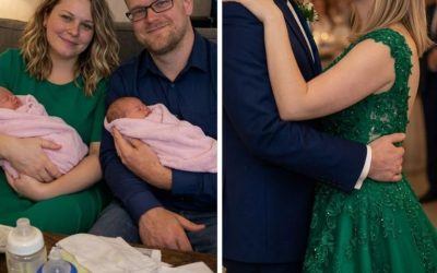 Mi marido me dejó por mi prima mientras estaba de baja por maternidad; en su boda, el anuncio del DJ hizo que la sala se quedara en silencio.