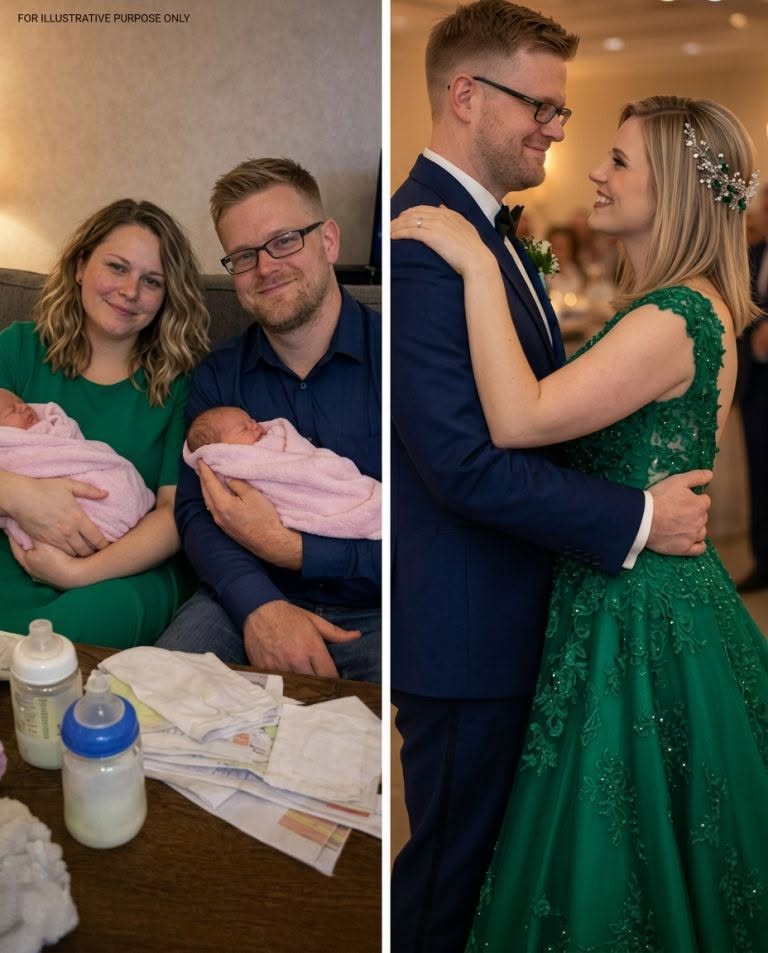 Mi marido me dejó por mi prima mientras estaba de baja por maternidad; en su boda, el anuncio del DJ hizo que la sala se quedara en silencio.