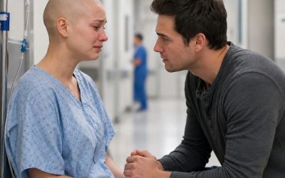 Fui al hospital a visitar a un amigo y terminé encontrando a mi exesposa en el área de hematología, sola, pálida y sin nadie que la acompañara.