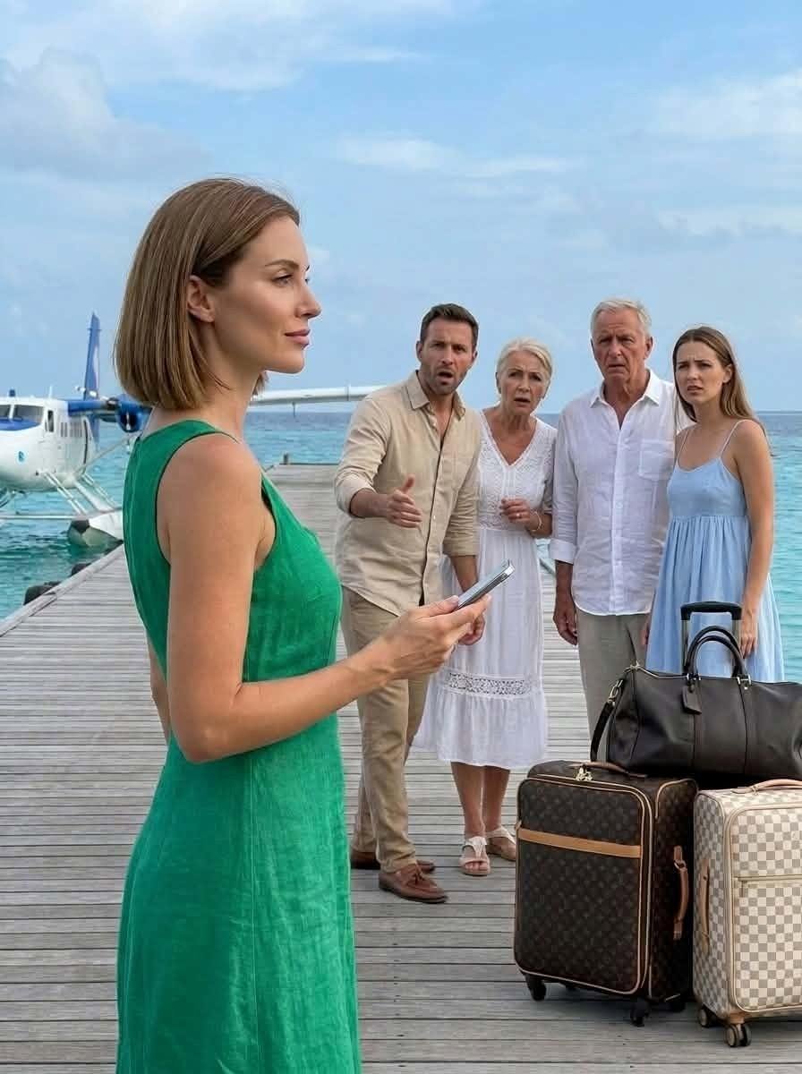 Reservé una isla privada para salvar mi matrimonio, pero él apareció con su madre y su ex: "Cocinarás mientras nosotros lo disfrutamos"... así que cancelé todo delante de ellos.