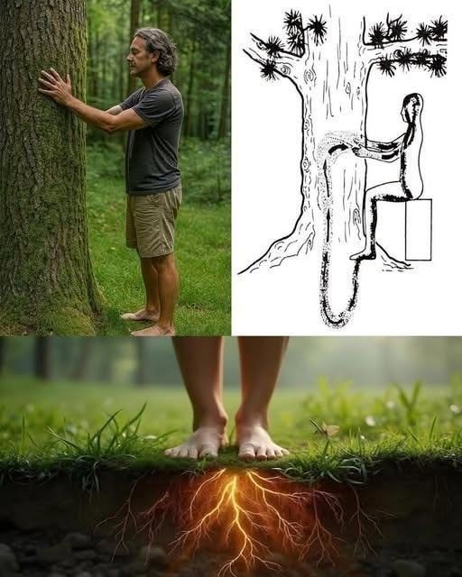 Tocar un Árbol y Conectar con la Naturaleza: Un Hábito Sencillo para Reducir el Estrés Diario