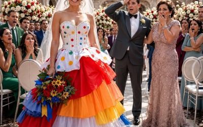 Mi suegra escondió mi vestido de novia y me dejó un disfraz de payaso junto con una nota que decía: "Conoce tu lugar"; delante de 200 invitados, me lo puse, tomé la mano de mi padre y caminé por el pasillo