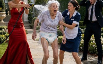 Todos creían que la esposa del millonario cuidaba a su madre enferma… hasta que la empleada presionó play y reveló cómo la estaba dejando morir encerrada.