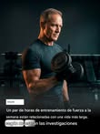A menudo pensamos que el ejercicio cardiovascular es la clave para una vida más larga, pero un nuevo estudio importante demuestra que el levantamiento de pesas merece un lugar a su lado.