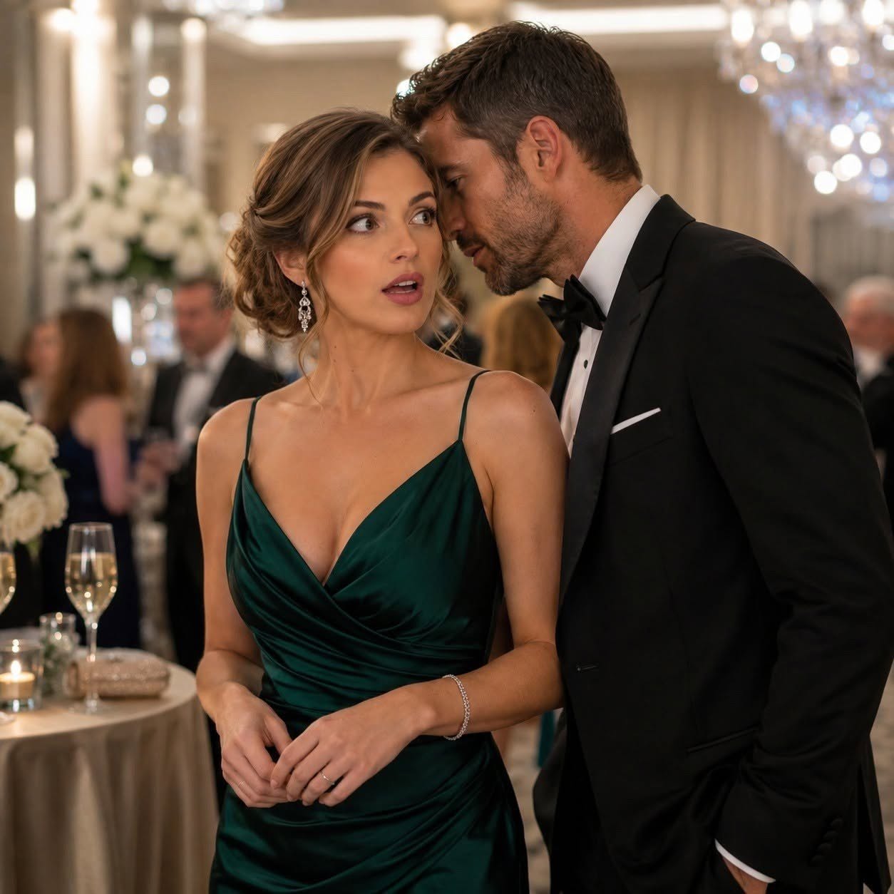La echaron del trabajo y la humillaron en una gala, pero cuando el millonario dijo “ella es mi esposa