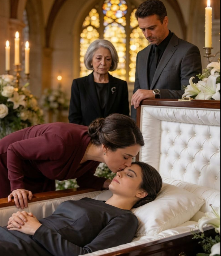 En el funeral de mi hija, la amante de su marido se inclinó y susurró: “Gané”… Hasta que el abogado se adelantó y leyó el testamento.