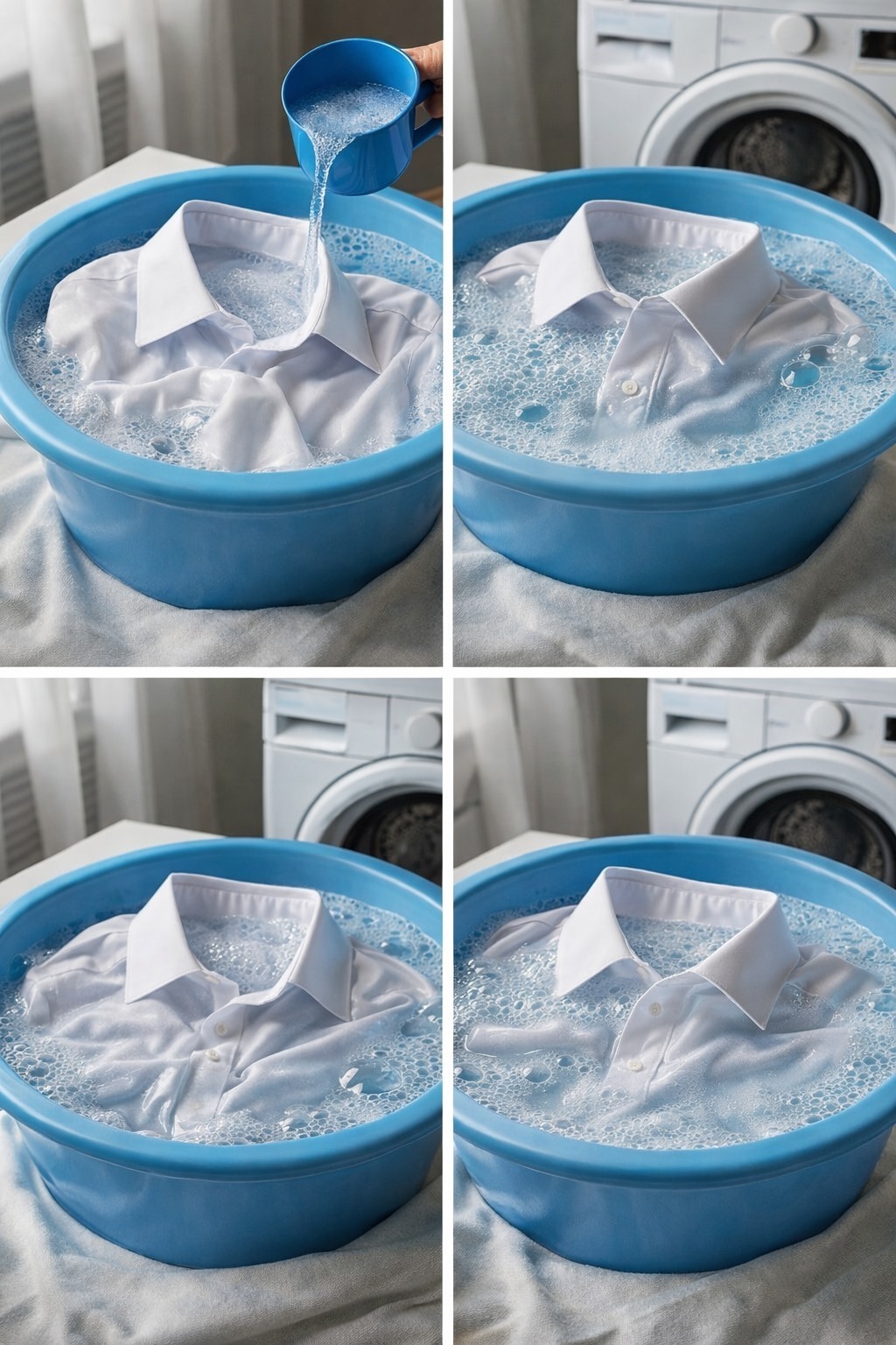Dile adiós a las manchas amarillas de sudor en tu ropa; solo necesitas un ingrediente: ropa muy blanca.