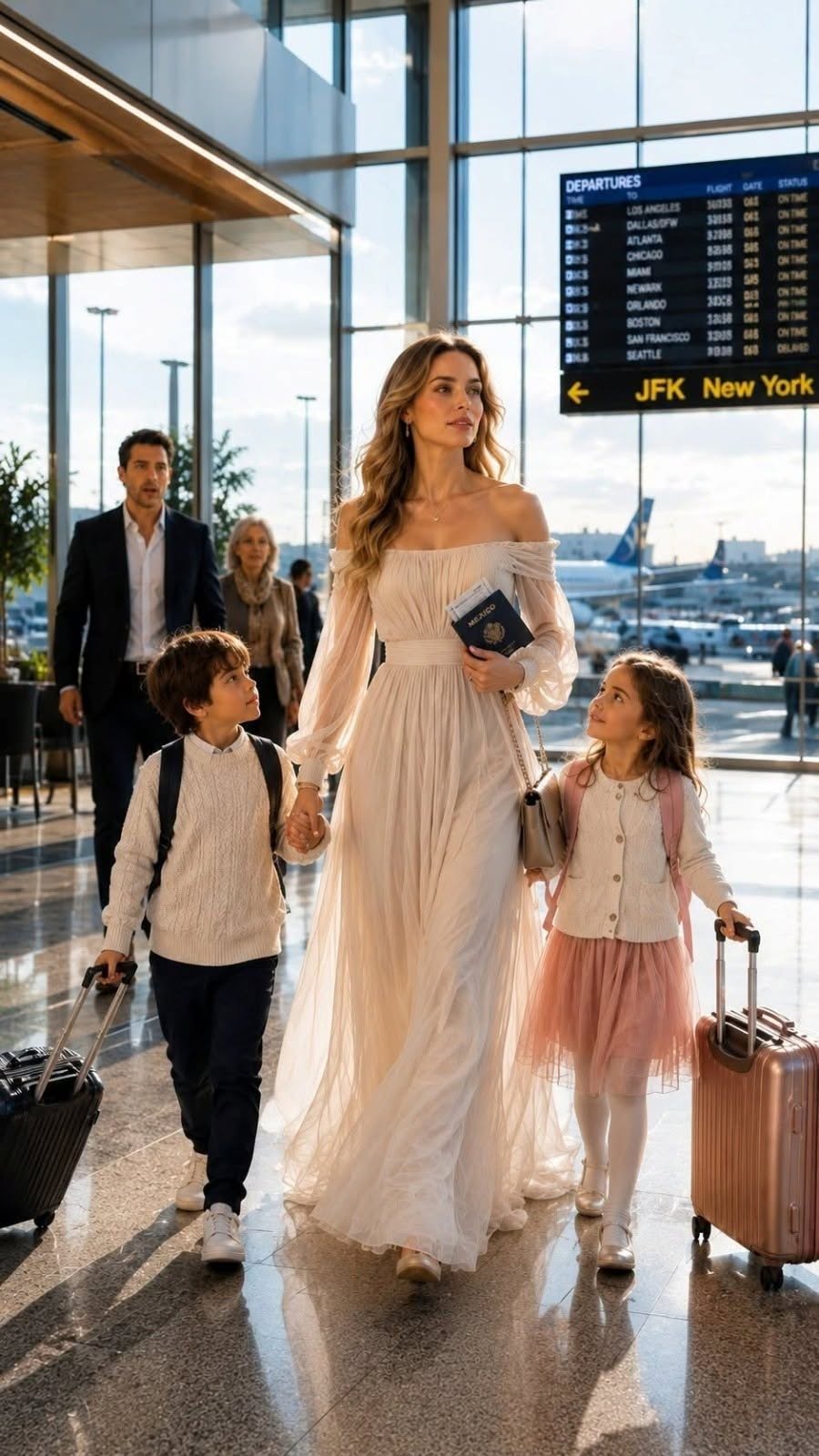 Oito minutos após o divórcio, ele disse que não havia nada a dividir… mas ela já tinha os passaportes, os filhos e as provas que o afundariam.
