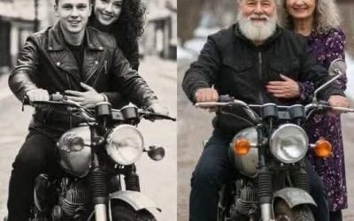 La misma motocicleta, el mismo lugar, 58 años después: una historia de amor que desafió el tiempo. Di que sí si quieres leer la historia completa…