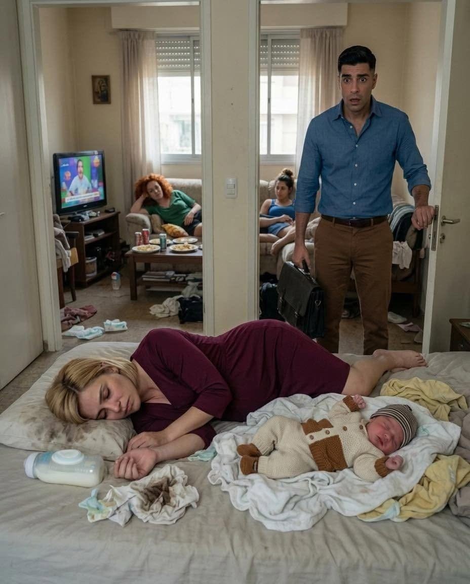 Mi madre quería una casa a su nombre y mi esposa se negó; después del nacimiento, esa decisión convirtió la primera semana de mi hijo en una pesadilla que terminó ante un juez.