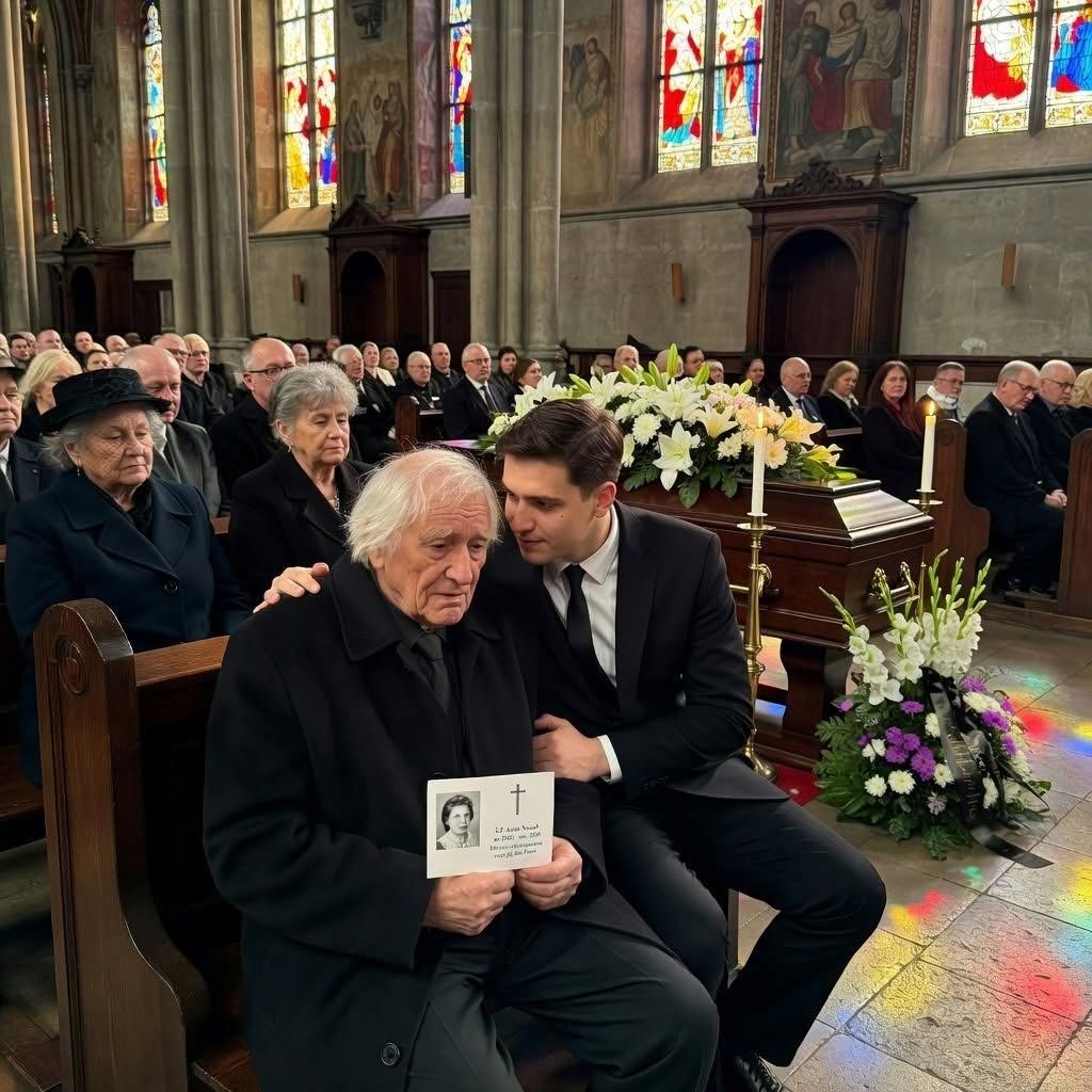 En el funeral de mi hija, mi yerno se inclinó hacia mí y me susurró: "Tienes 24 horas para irte de mi casa". Lo miré fijamente a los ojos...
