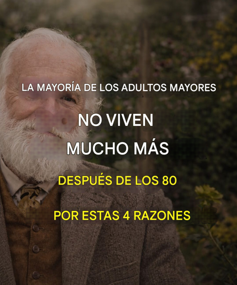 La mayoría de los adultos mayores no viven mucho más allá de los 80 años: aquí hay 4 razones.